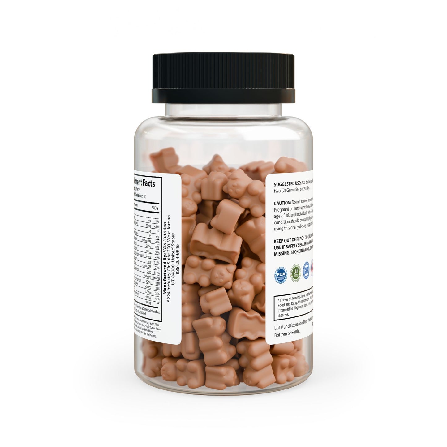 Clazzic Hair Vitamin Gummies (60 Gummies)