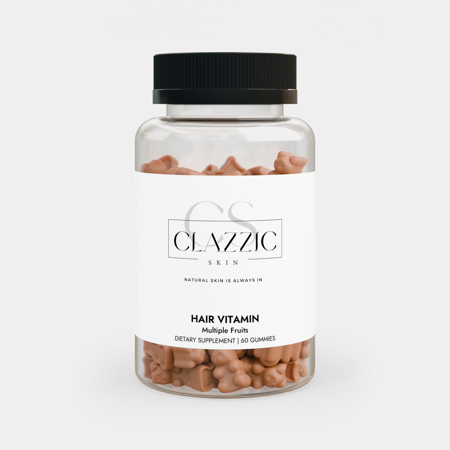 Clazzic Hair Vitamin Gummies (60 Gummies)