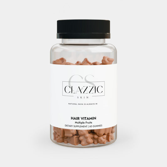 Clazzic Hair Vitamin Gummies (60 Gummies)