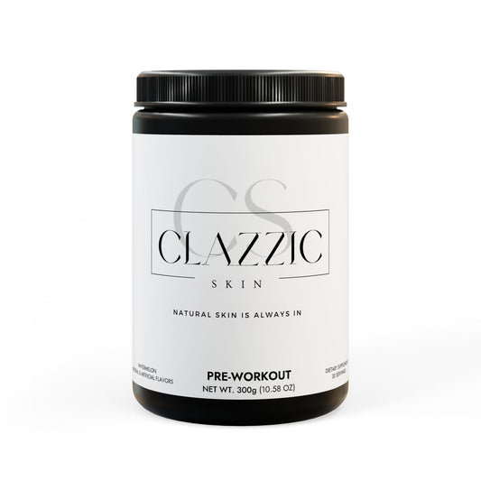 Clazzic Pre-Workout Supplement, Watermelon (300g, 10.58oz)