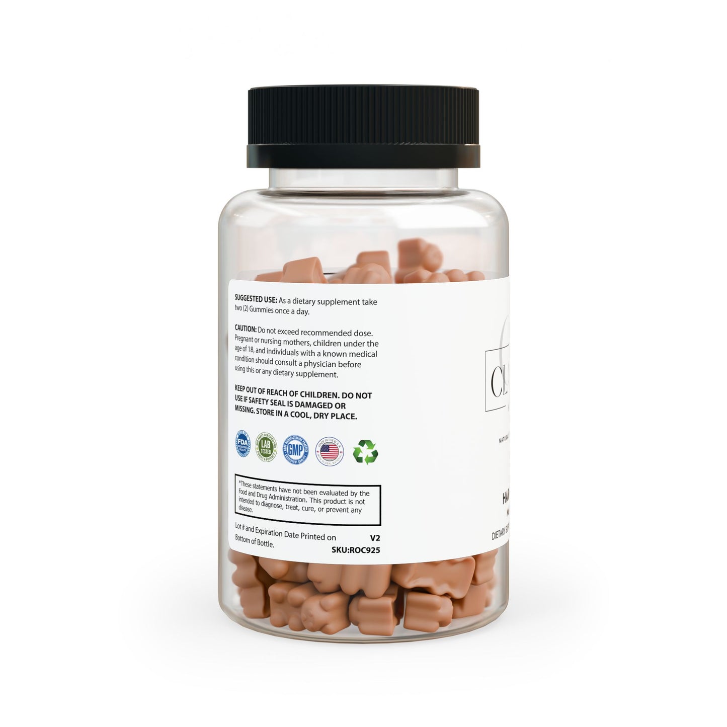 Clazzic Hair Vitamin Gummies (60 Gummies)